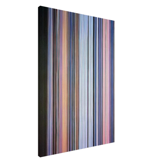 Gene Davis - Moroccan Wedding - 1972 Canvas - 20x30 cm / 8x12 inches-canvas