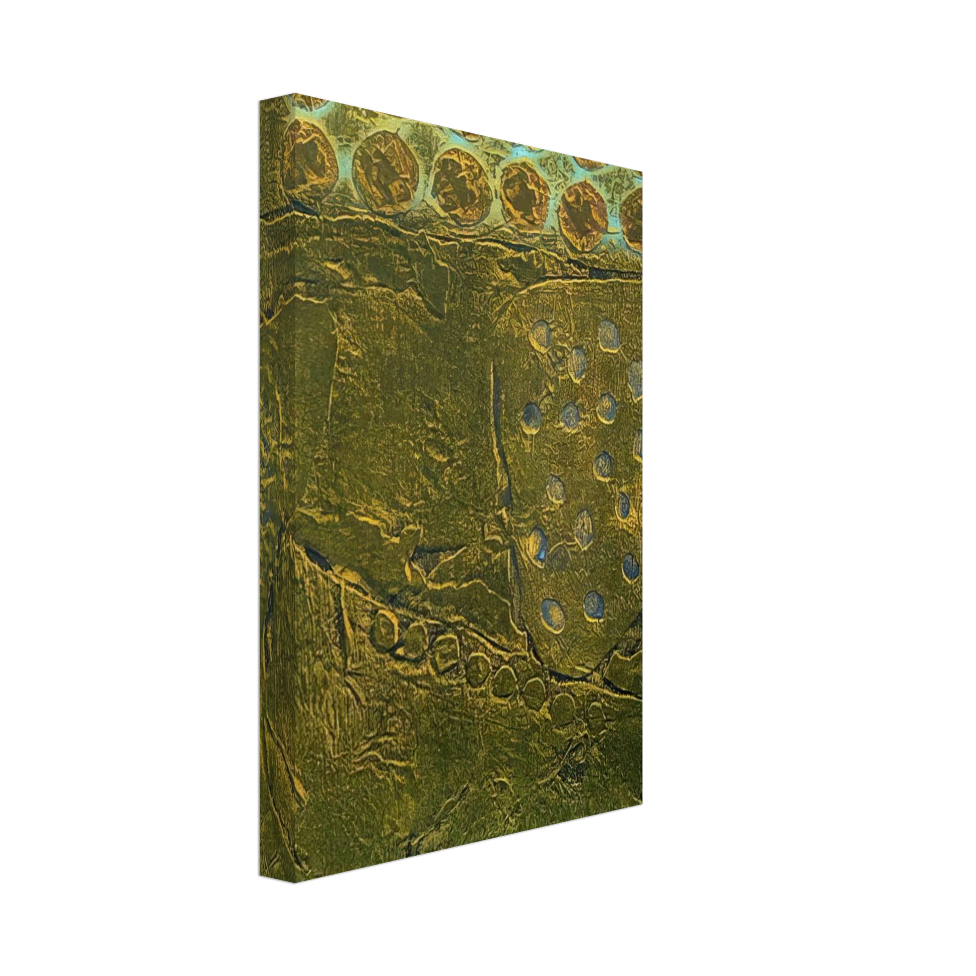 Hiroyuki Tajima - Rhizome - 1969 Canvas - 40x60 cm / 16x24 inches-canvas