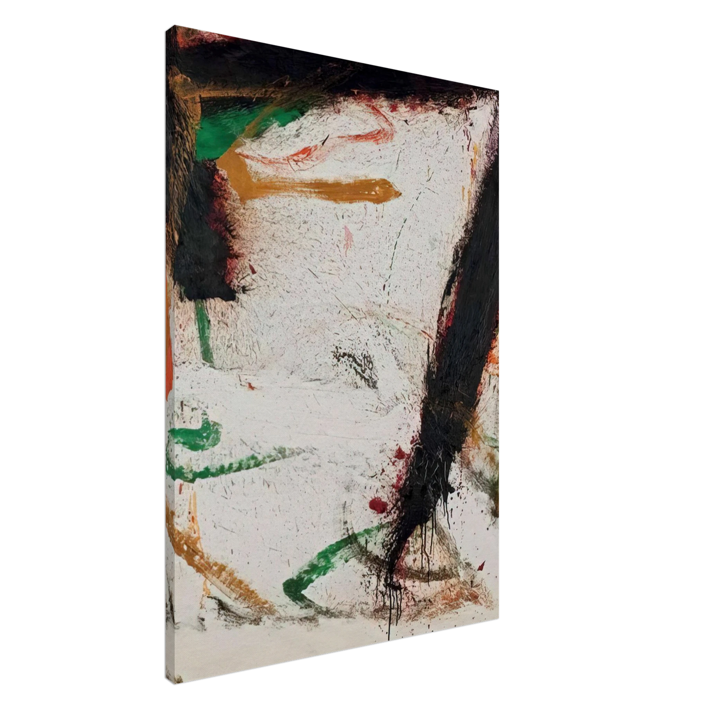 Norman Bluhm - Gronk! - 1964 Canvas - 20x30 cm / 8x12 inches-canvas