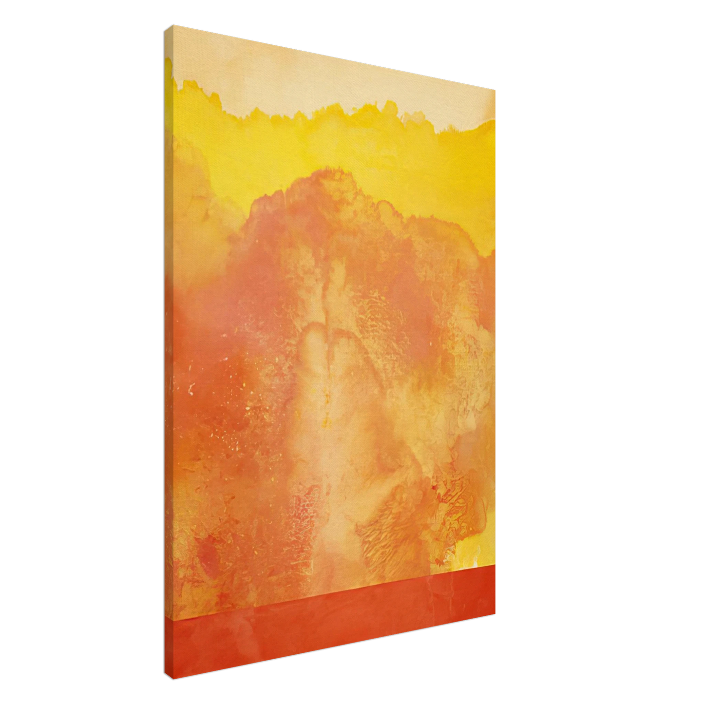 Ronnie Landfield - Pathfinder - 1970 Canvas - 20x30 cm / 8x12 inches-canvas