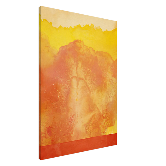 Ronnie Landfield - Pathfinder - 1970 Canvas - 20x30 cm / 8x12 inches-canvas