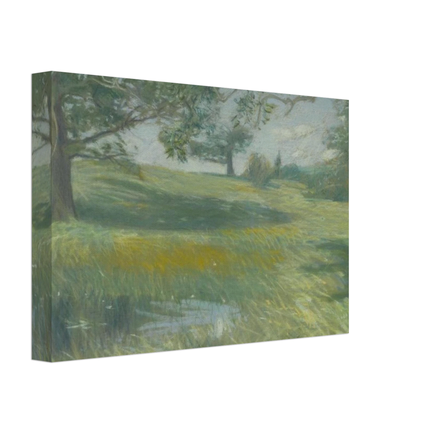 Childe Hassam - Meadows Canvas - 40x60 cm / 16x24 inches-canvas