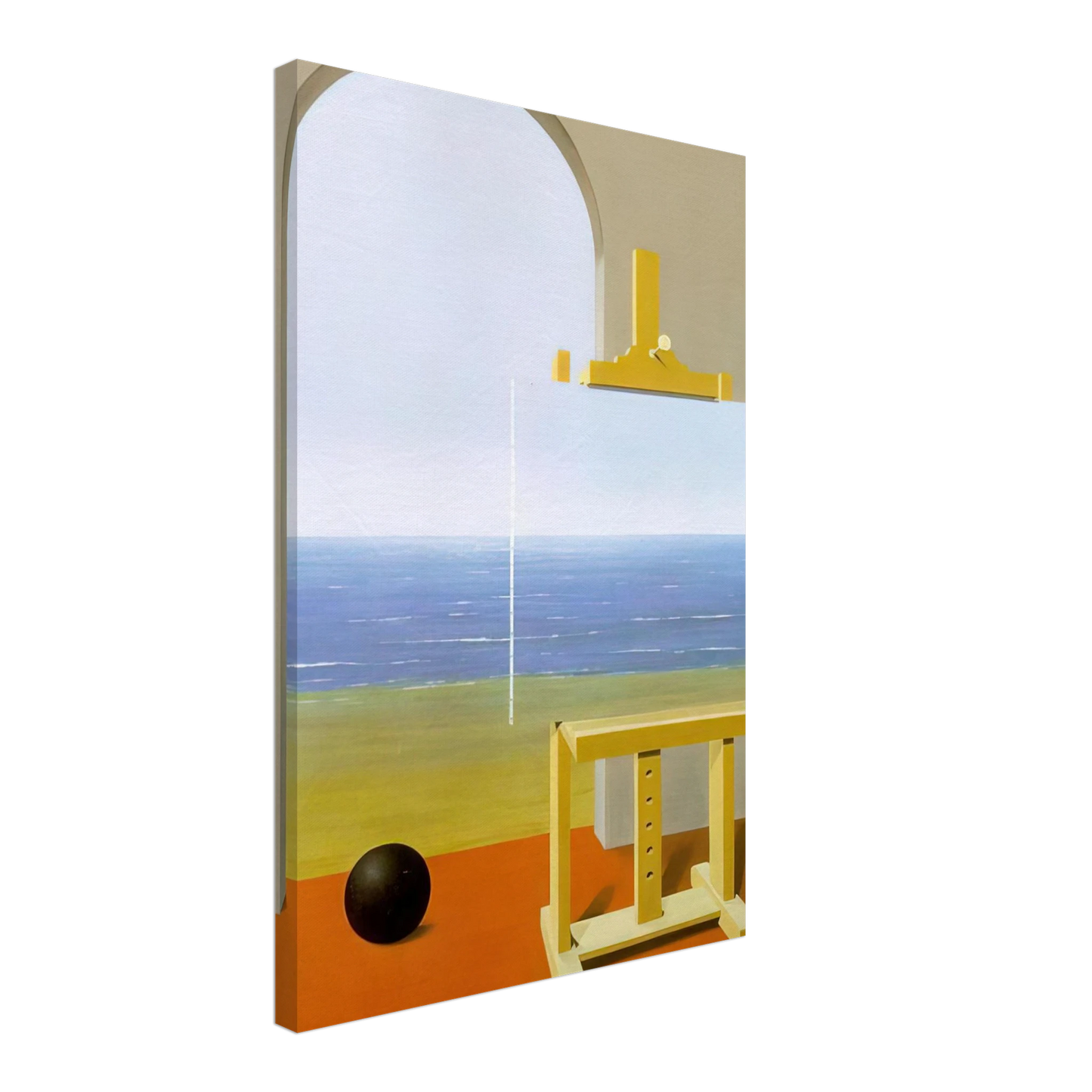 Rene Magritte - THE HUMAN CONDITION 1935 Canvas - 70x100 cm / 28x40 inches-canvas