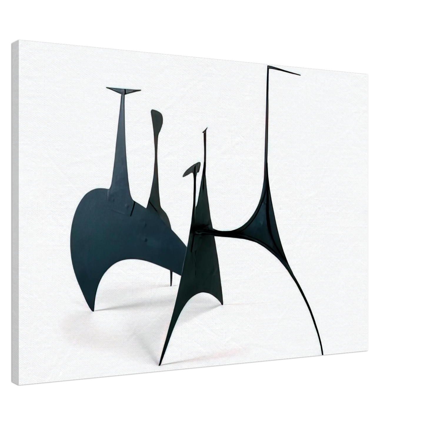 Alexander Calder - SPINY MAQUETTE 1939 Canvas - 20x30 cm / 8x12 inches-canvas