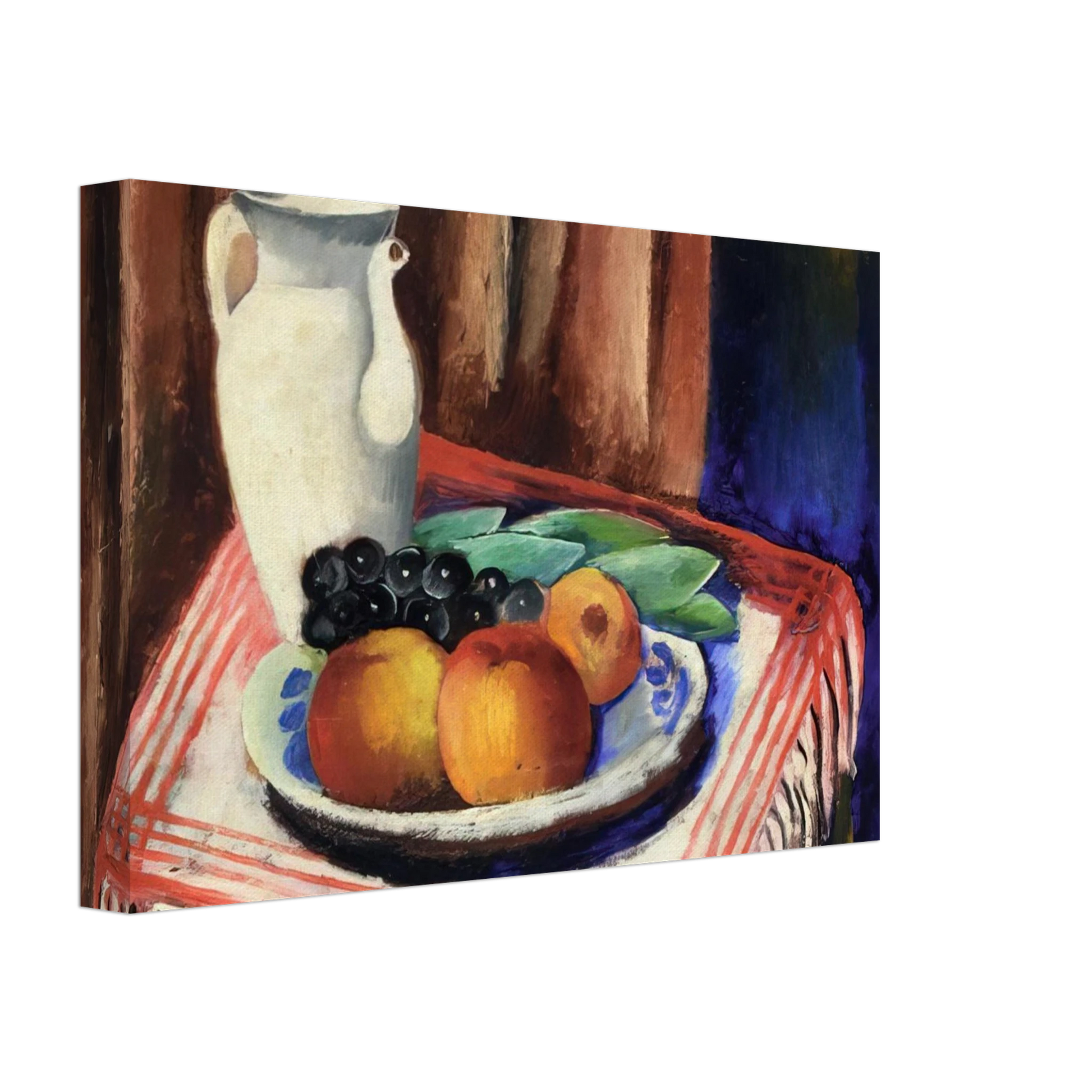 Moise Kisling - STILL LIFE WITH LEMONS 1917 Canvas - 40x60 cm / 16x24 inches-canvas