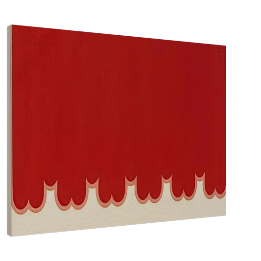 Thomas Downing - Interior - 1983 Canvas - 20x30 cm / 8x12 inches-canvas