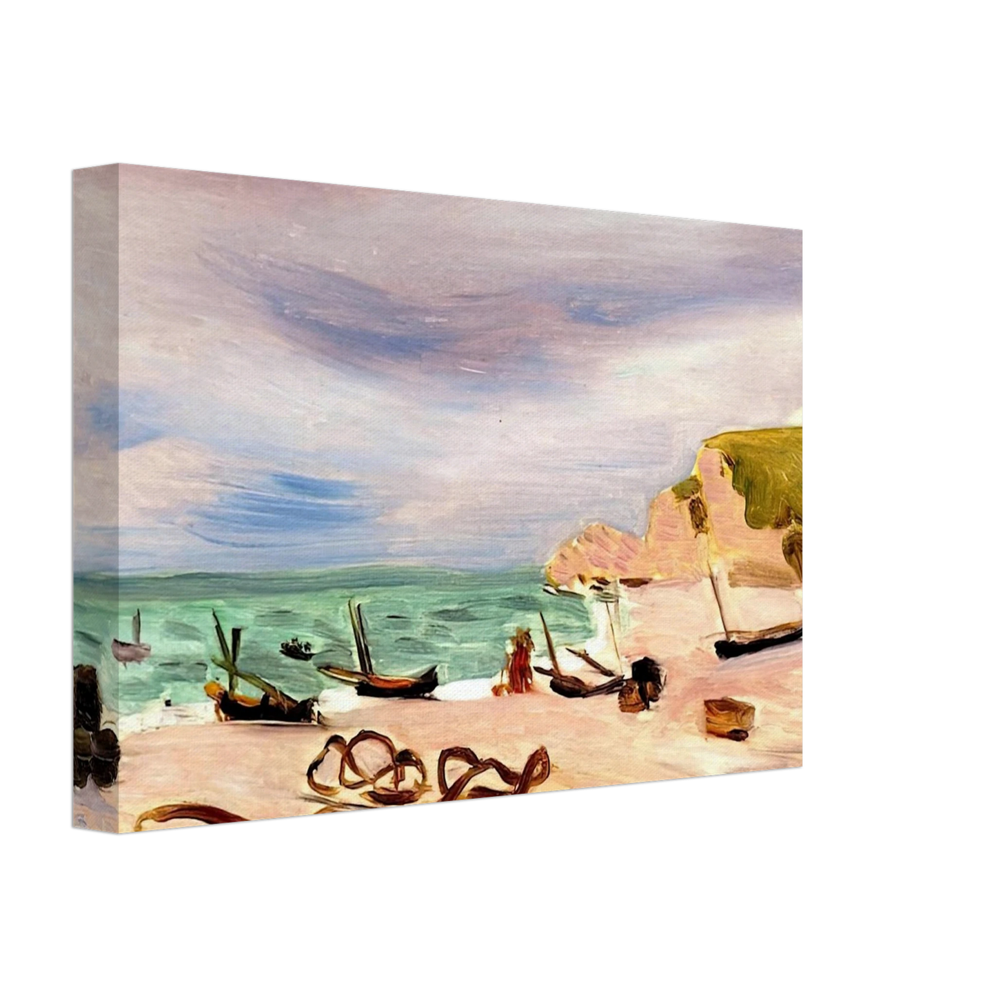 Henri Matisse - ROPES ON THE BEACH AT ETRETAT 1920 Canvas - 40x60 cm / 16x24 inches-canvas