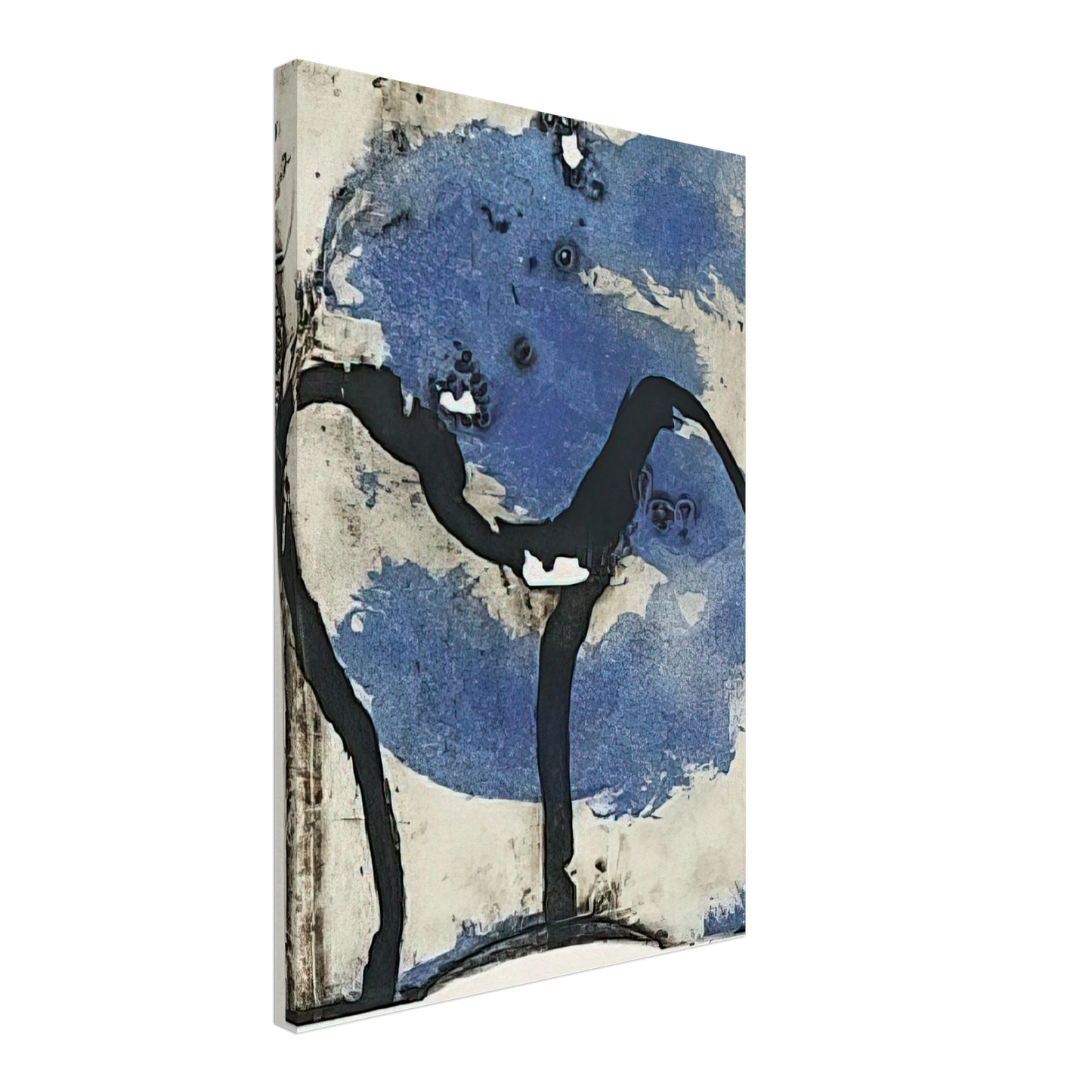 Emil Schumacher - 31972 - 1972 Canvas - 70x100 cm / 28x40 inches-canvas