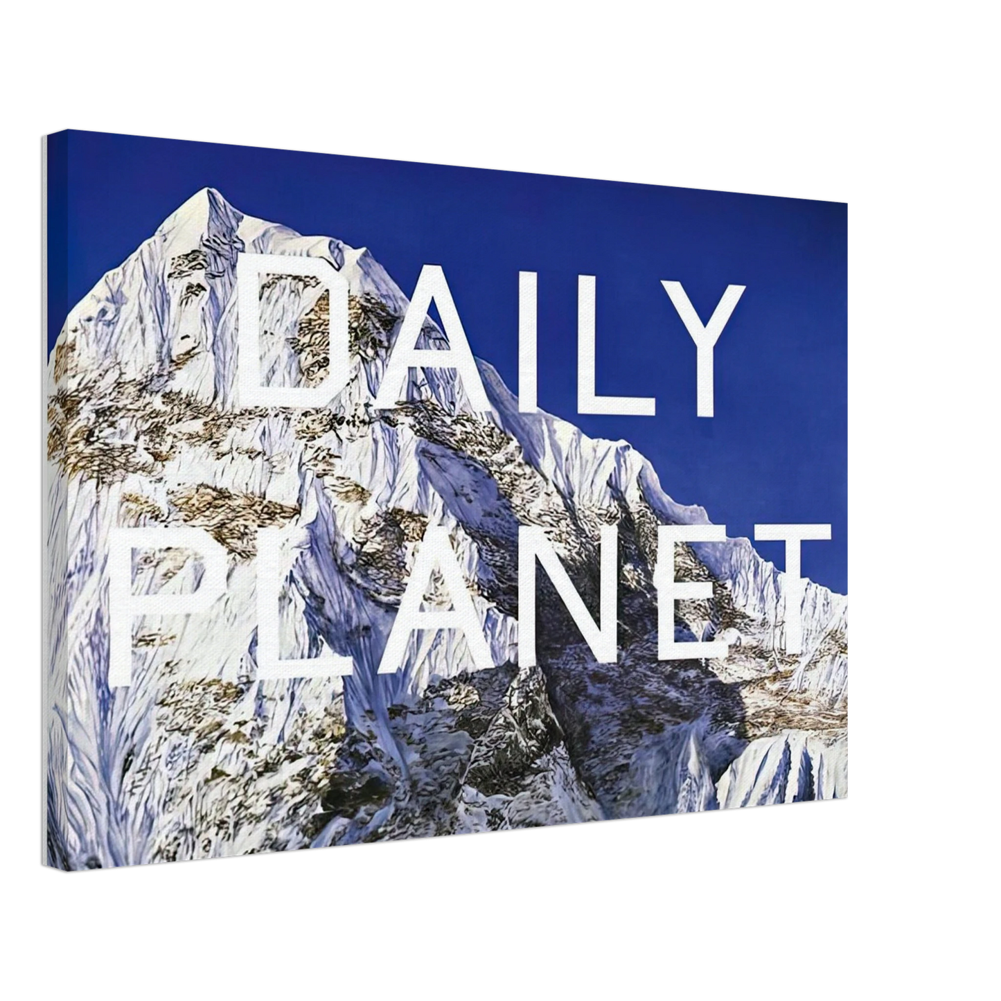 Edward Ruscha - DAILY PLANET 2003 Canvas - 40x60 cm / 16x24 inches-canvas