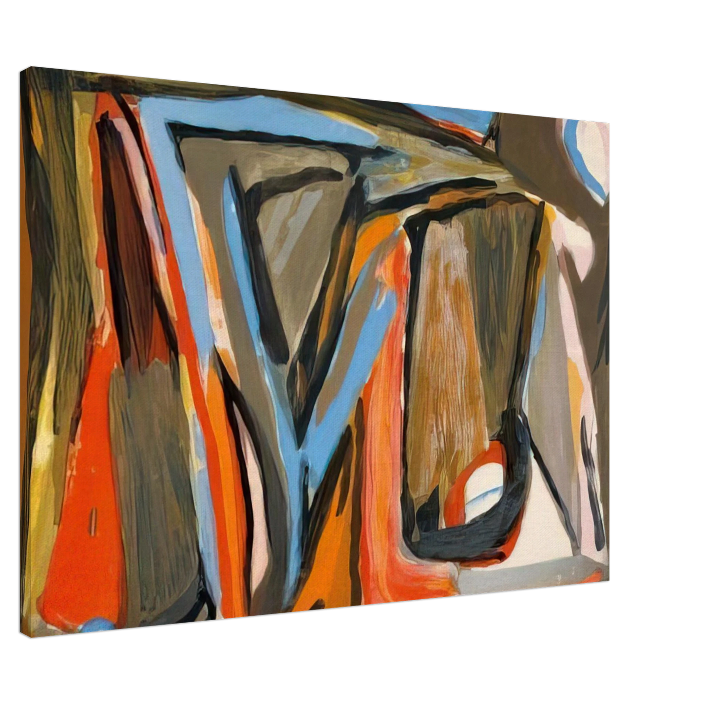 Bram van Velde - Le tout - 1978 Canvas - 20x30 cm / 8x12 inches-canvas