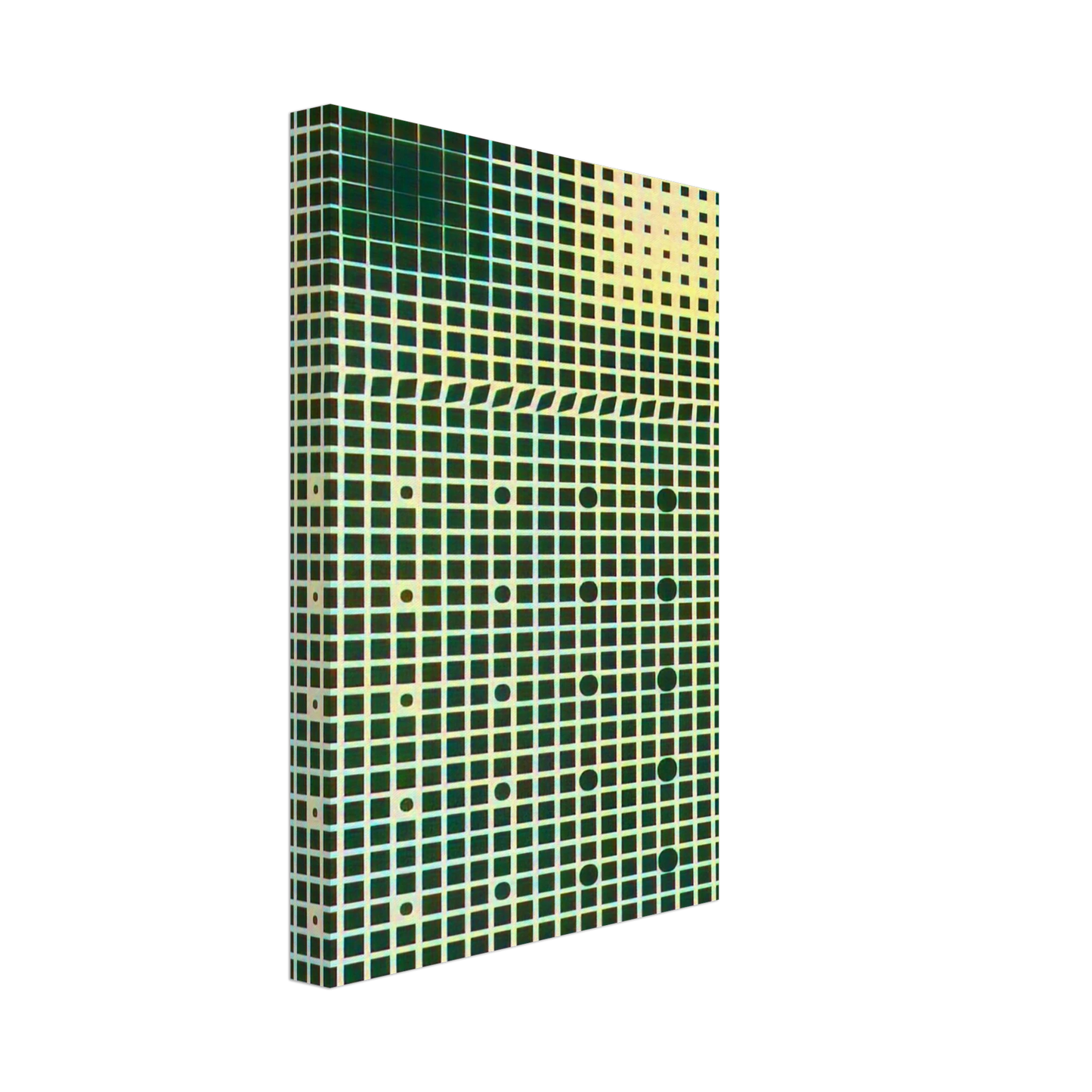 Victor Vasarely - Supernovae - 1961 Canvas - 40x60 cm / 16x24 inches-canvas