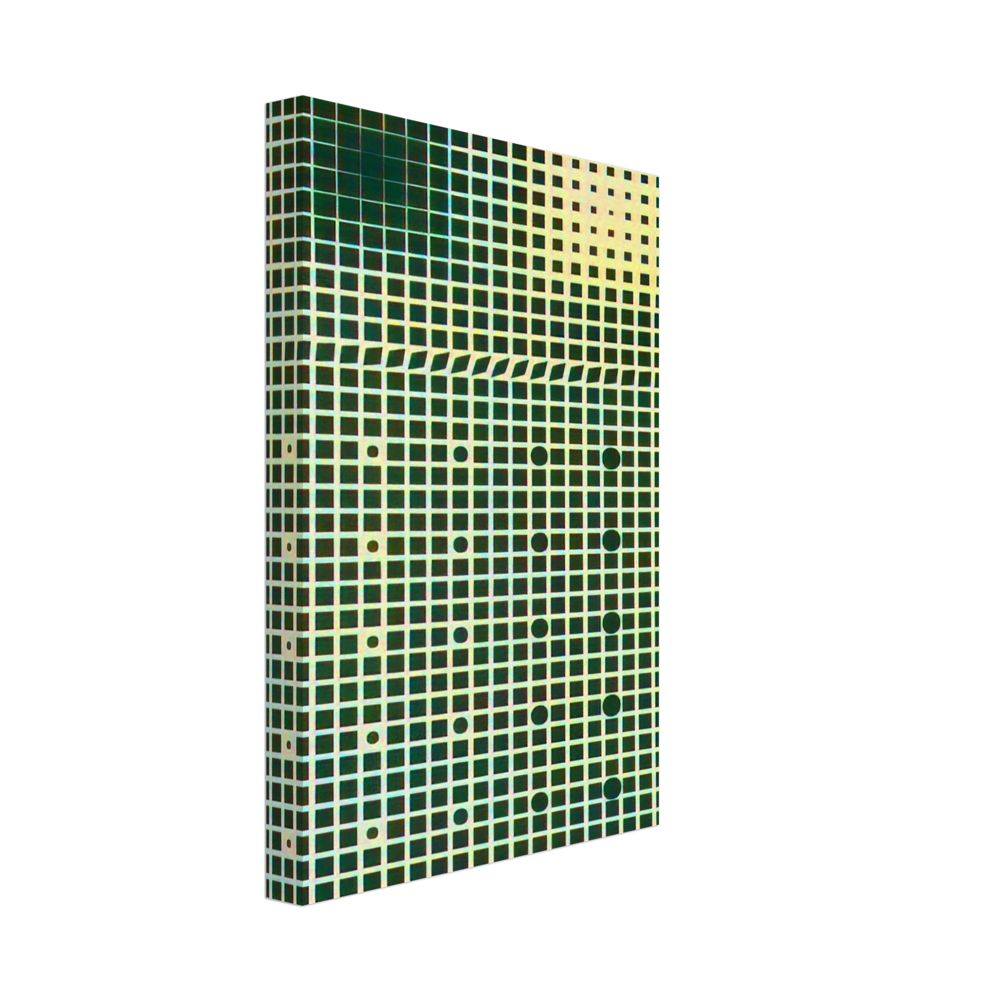 Victor Vasarely - Supernovae - 1961 Canvas - 40x60 cm / 16x24 inches-canvas
