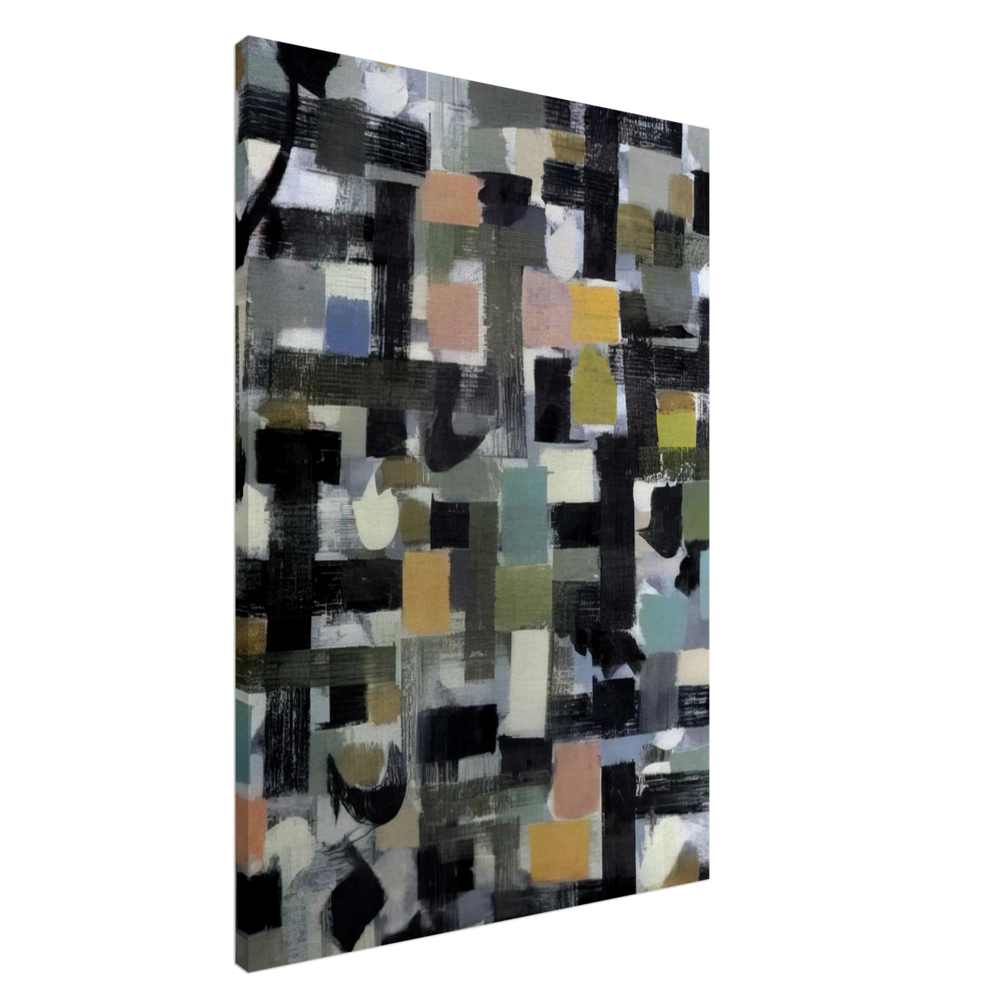 Bradley Walker Tomlin - Number 13 - 1952 Canvas - 20x30 cm / 8x12 inches-canvas