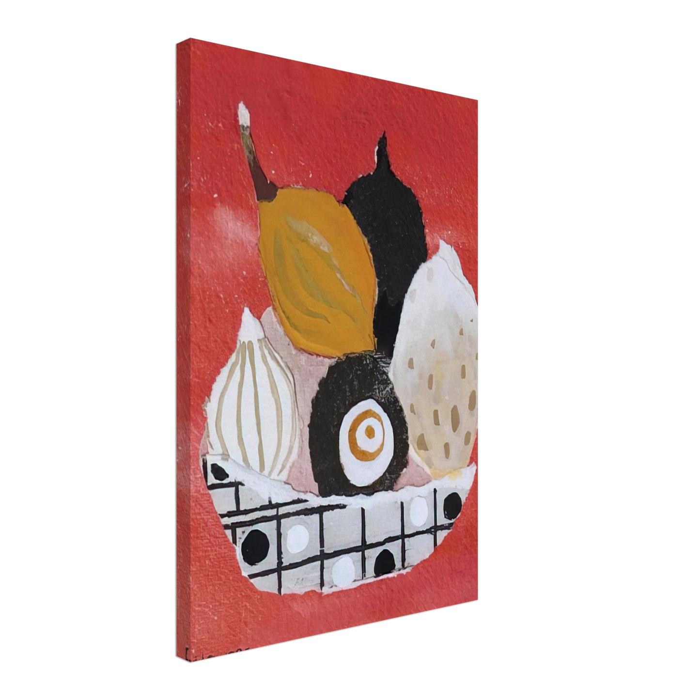 Mary Fedden - Still Life - 1981 Canvas - 70x100 cm / 28x40 inches-canvas