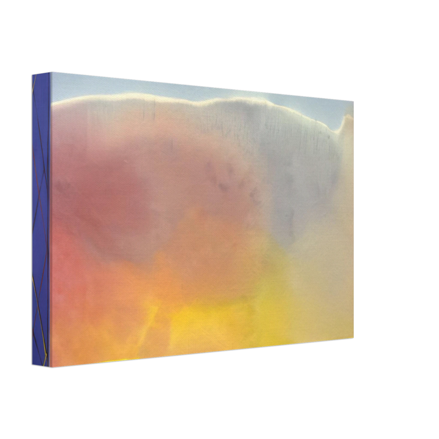 Ronnie Landfield - Winds Of Samoa - 1988 Canvas - 70x100 cm / 28x40 inches-canvas