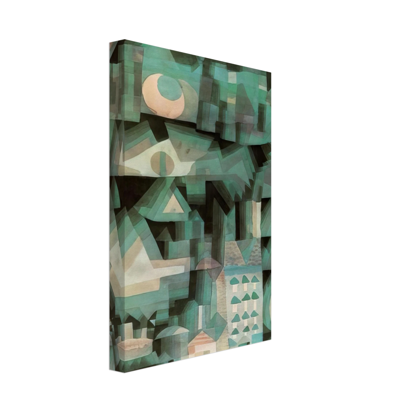 Paul Klee - DREAM CITY 1921 Canvas - 70x100 cm / 28x40 inches-canvas