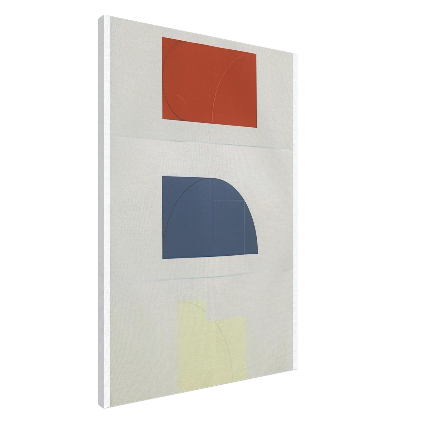 Robert Mangold - SERIES OF THREE 1984 Canvas - 20x30 cm / 8x12 inches-canvas