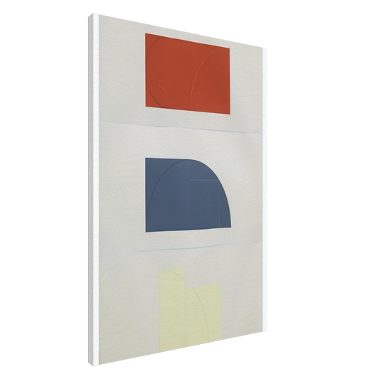 Robert Mangold - SERIES OF THREE 1984 Canvas - 20x30 cm / 8x12 inches-canvas