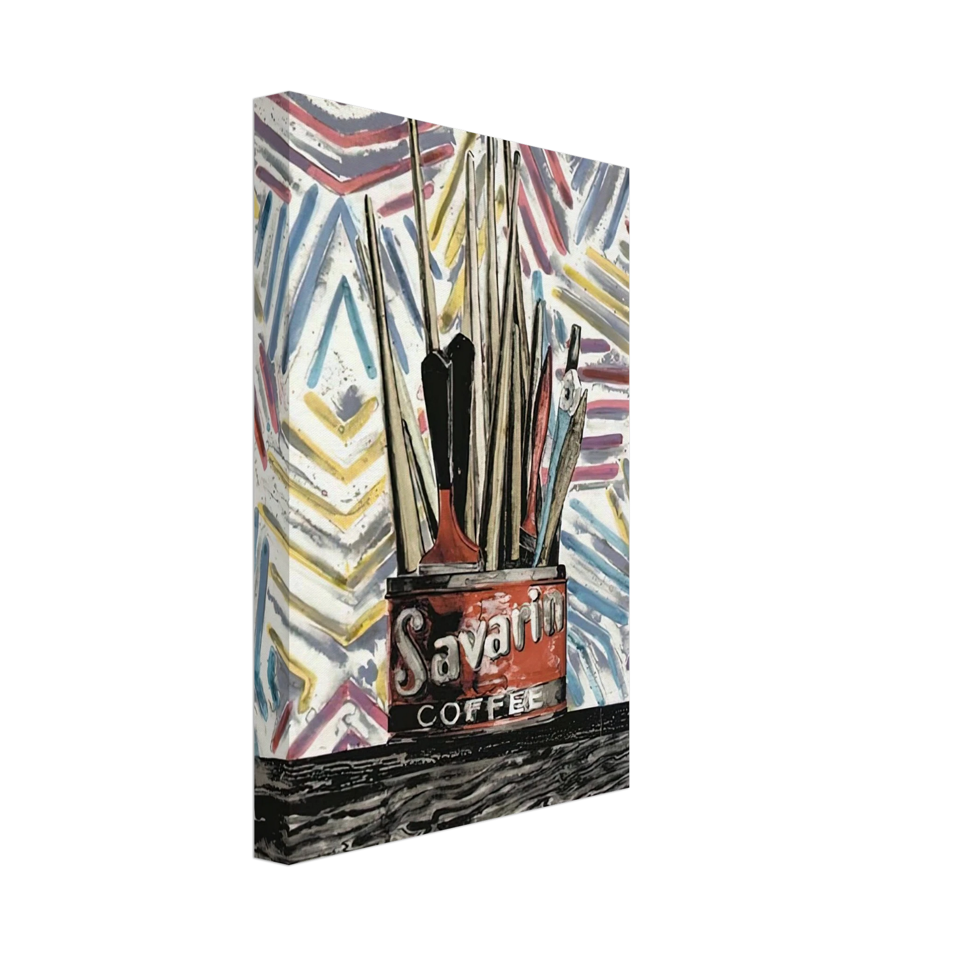 Jasper Johns - SAVARIN ULAE 183 Canvas - 70x100 cm / 28x40 inches-canvas