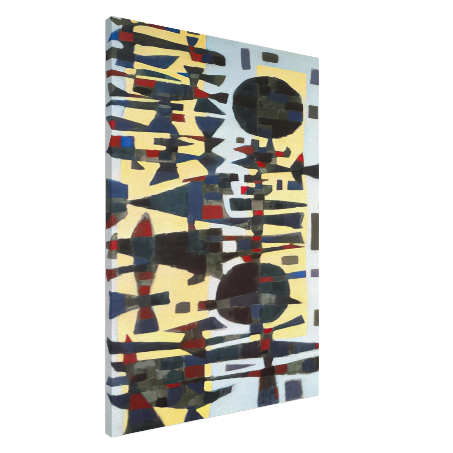 Alfred Manessier - Fete en Zeeland - 1955 Canvas - 20x30 cm / 8x12 inches-canvas