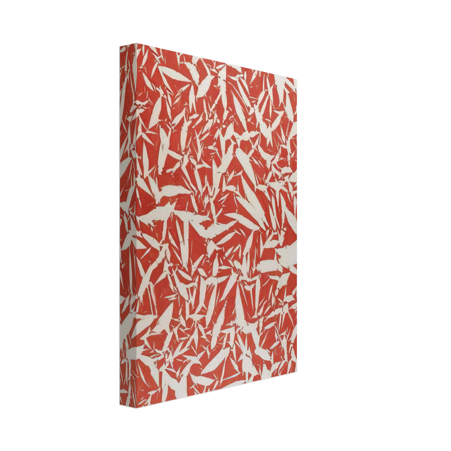 Simon Hantai - Study - 1969 Canvas - 40x60 cm / 16x24 inches-canvas