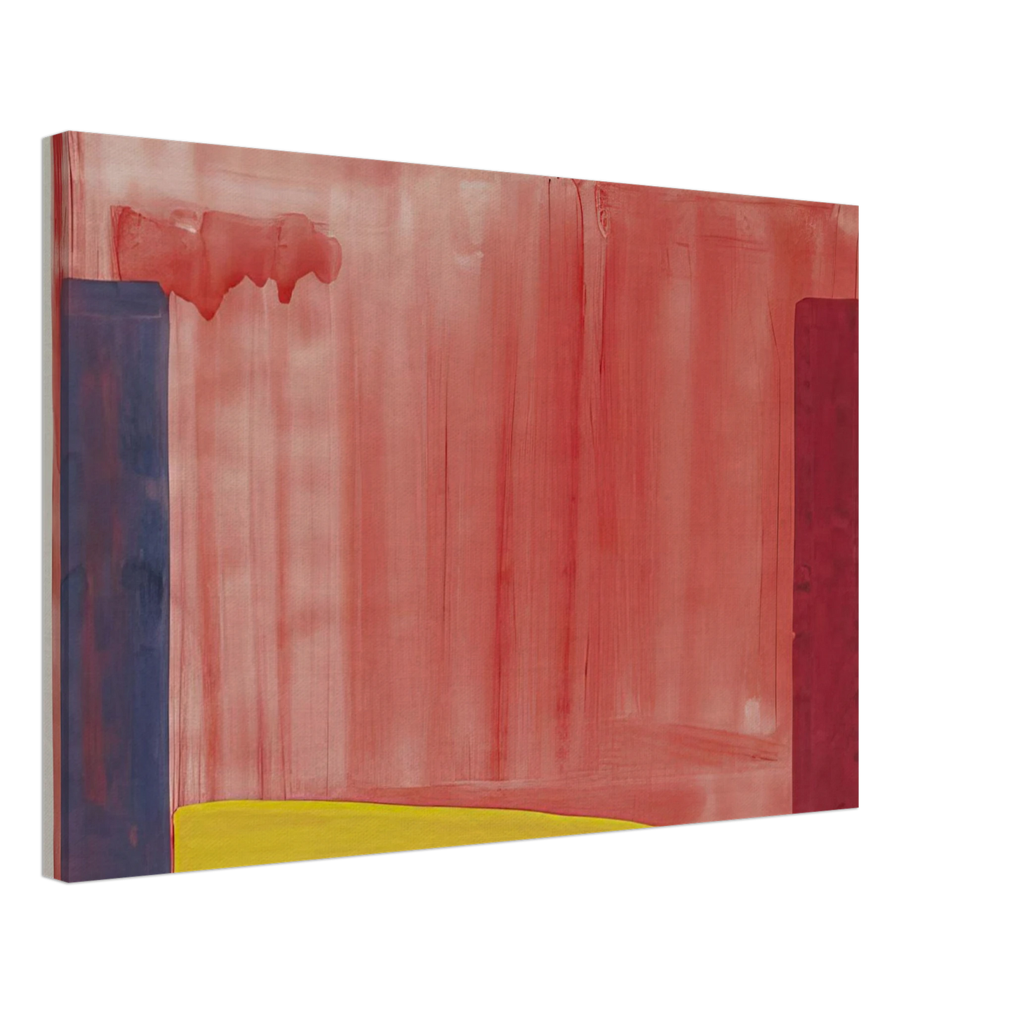 John Hoyland - Untitled - Color Field Painting Canvas - 70x100 cm / 28x40 inches-canvas