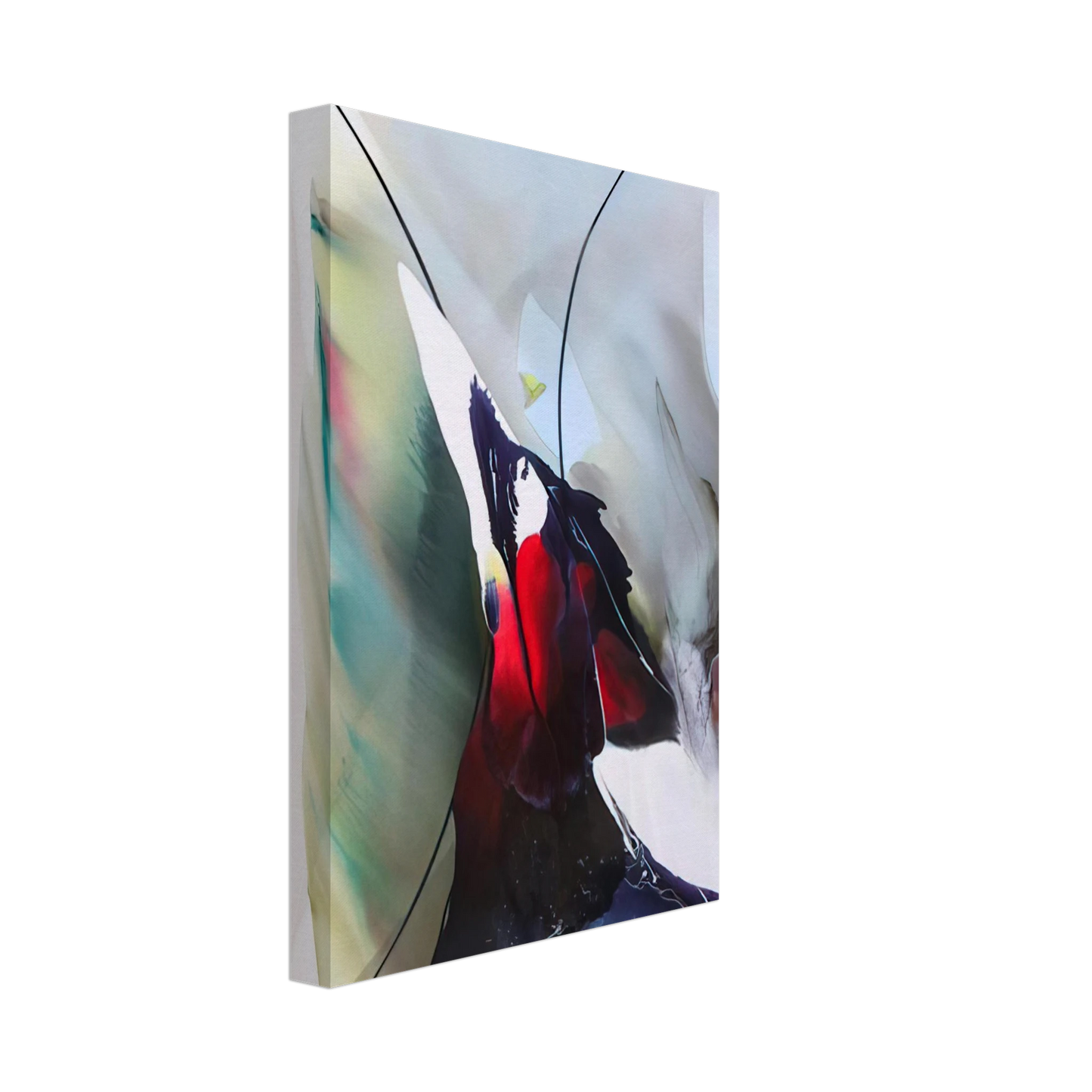 Paul Jenkins - Phenomena Tarot Over - 1970 Canvas - 40x60 cm / 16x24 inches-canvas