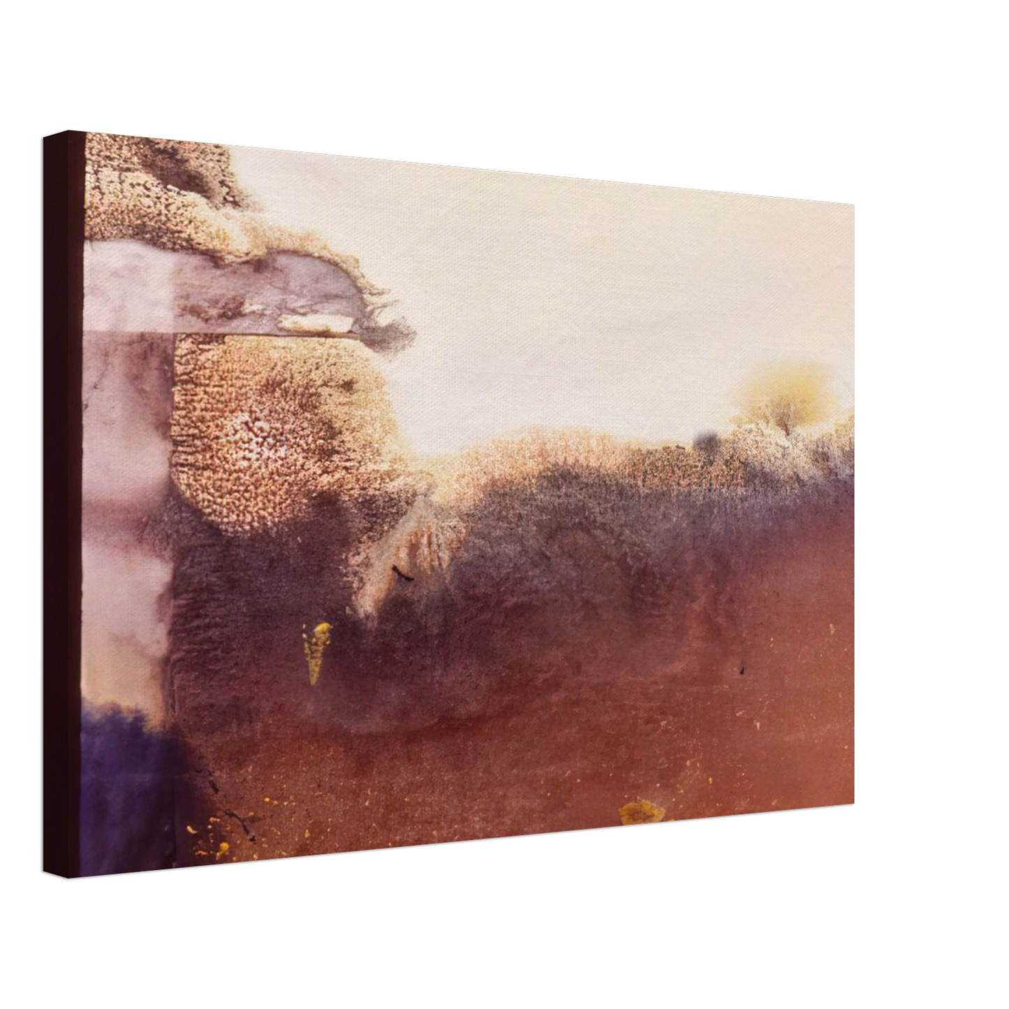 Ronnie Landfield - Lost In Rio De Janiero - Lyrical Abstraction Canvas - 70x100 cm / 28x40 inches-canvas