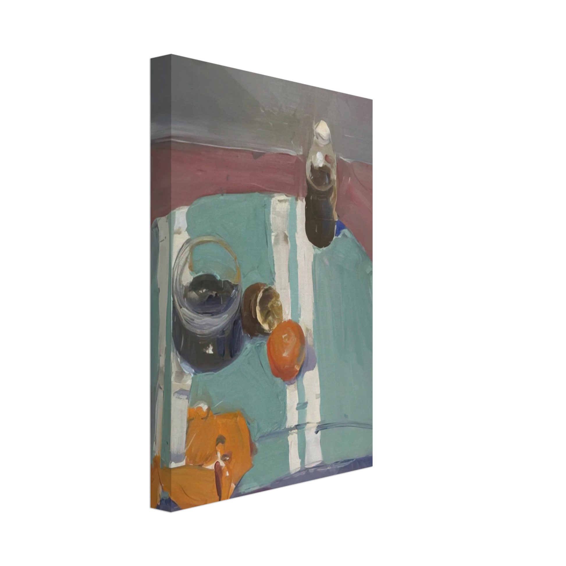 Richard Diebenkorn - Still Life with Orange Peel Canvas - 40x60 cm / 16x24 inches-canvas