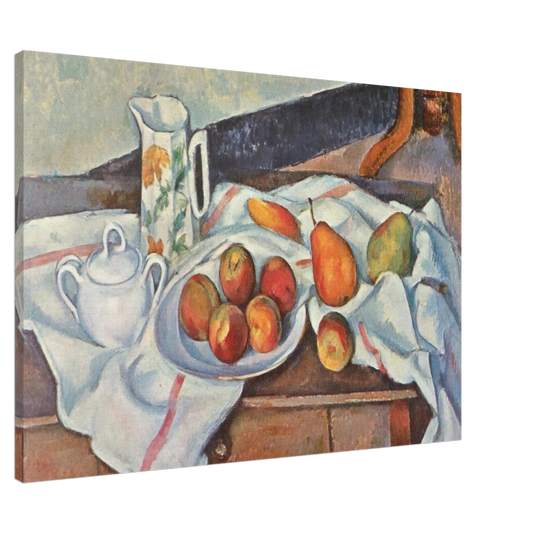 Paul Cezanne - Still Life with Sugar Canvas - 20x30 cm / 8x12 inches-canvas