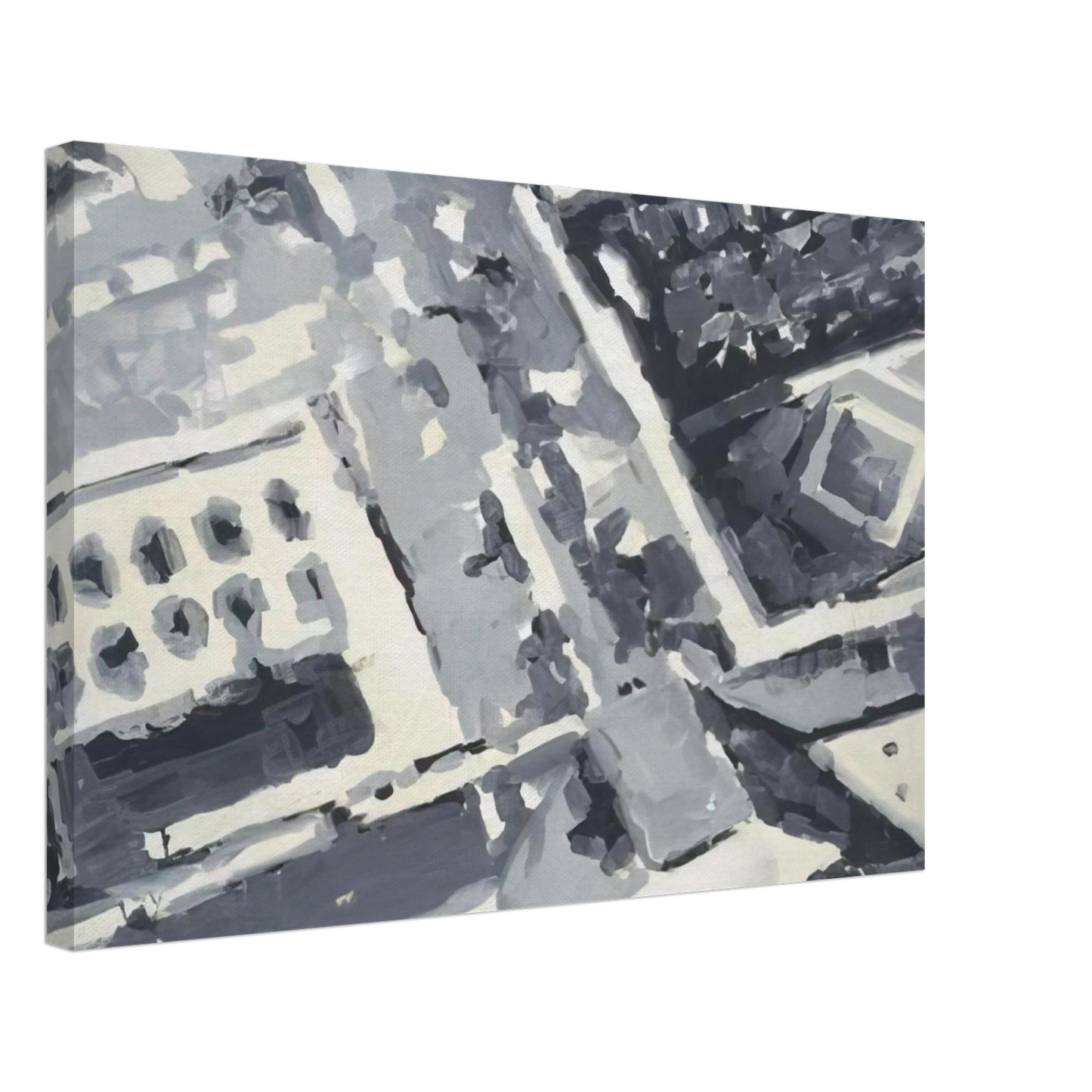 Gerhard Richter - TOWNSCAPE M1 1968 Canvas - 70x100 cm / 28x40 inches-canvas