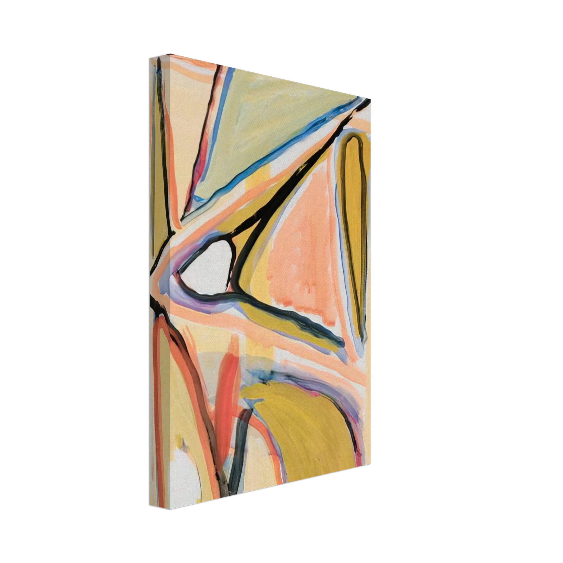 Bram van Velde - Composition - 1967 Canvas - 40x60 cm / 16x24 inches-canvas