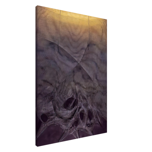 Manuel Rivera - Espejo Herido XV - 1990 Canvas - 20x30 cm / 8x12 inches-canvas