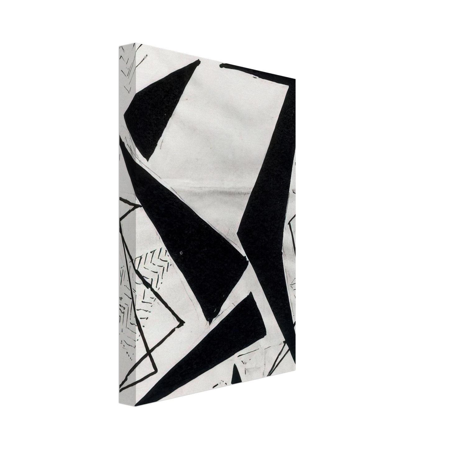 Frantisek Kupka - Study in black and white Canvas - 40x60 cm / 16x24 inches-canvas