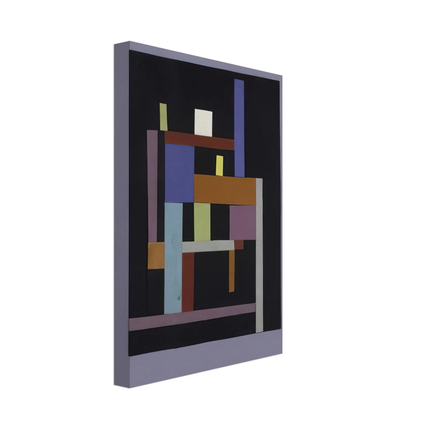 Ad Reinhardt - Collage - 1938 Canvas - 70x100 cm / 28x40 inches-canvas