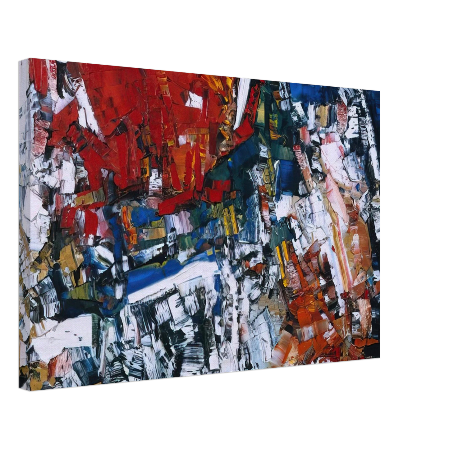 Jean-Paul Riopelle - Perspectives Canvas - 70x100 cm / 28x40 inches-canvas