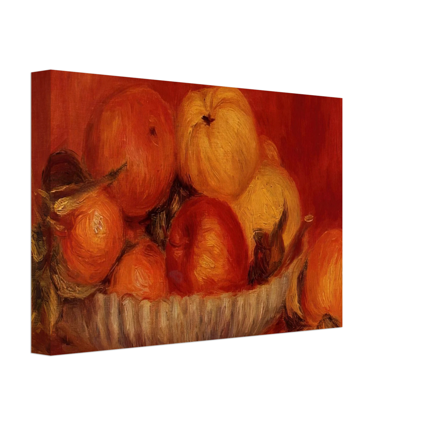Pierre-Auguste Renoir - Still Life with Apples and Oranges Canvas - 40x60 cm / 16x24 inches-canvas