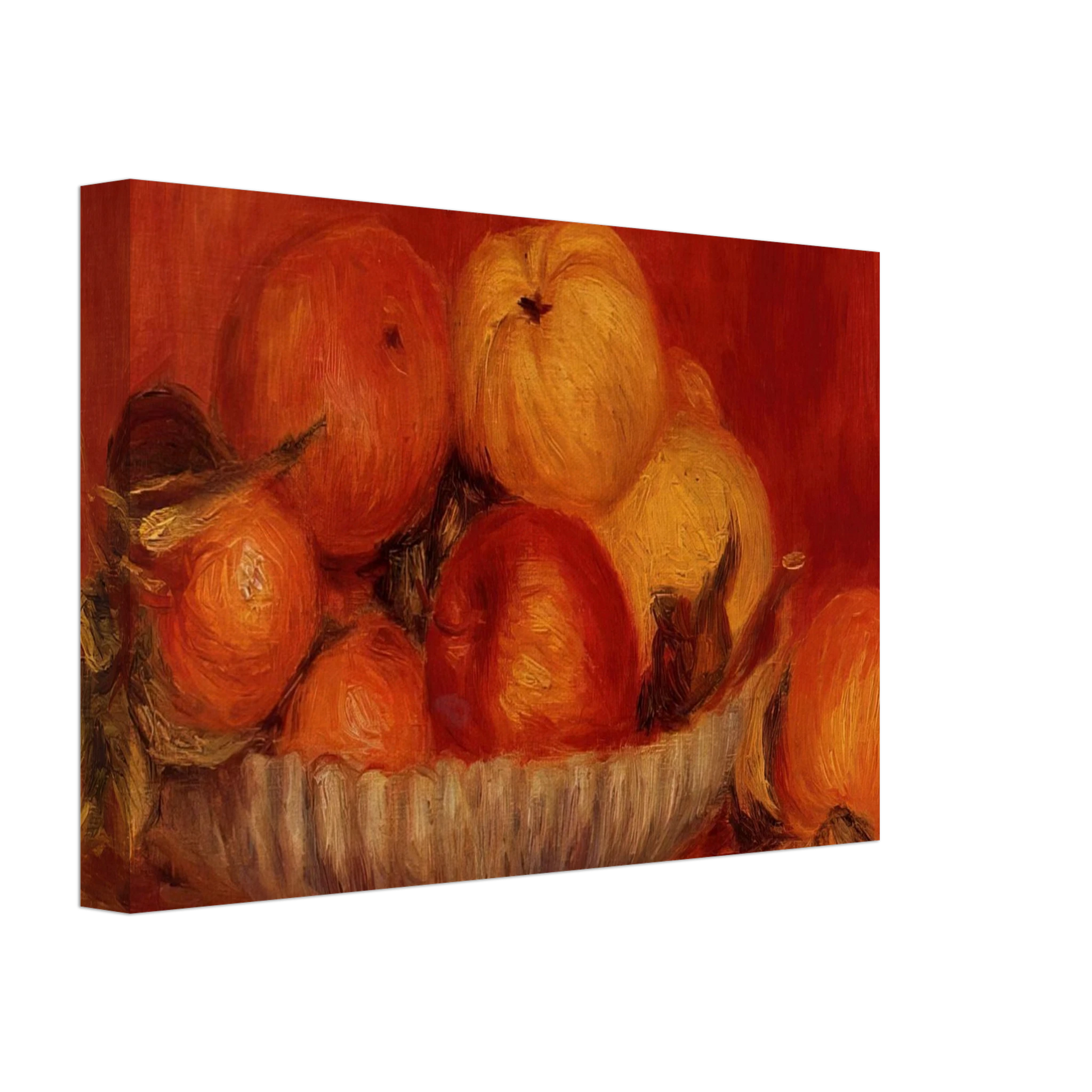 Pierre-Auguste Renoir - Still Life with Apples and Oranges Canvas - 40x60 cm / 16x24 inches-canvas