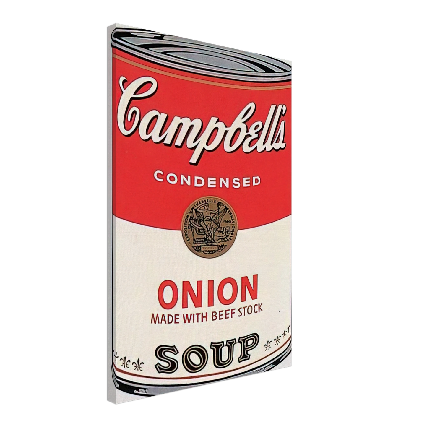 Andy Warhol - Campbell's Soup Can  onion  Canvas - 40x60 cm / 16x24 inches-canvas
