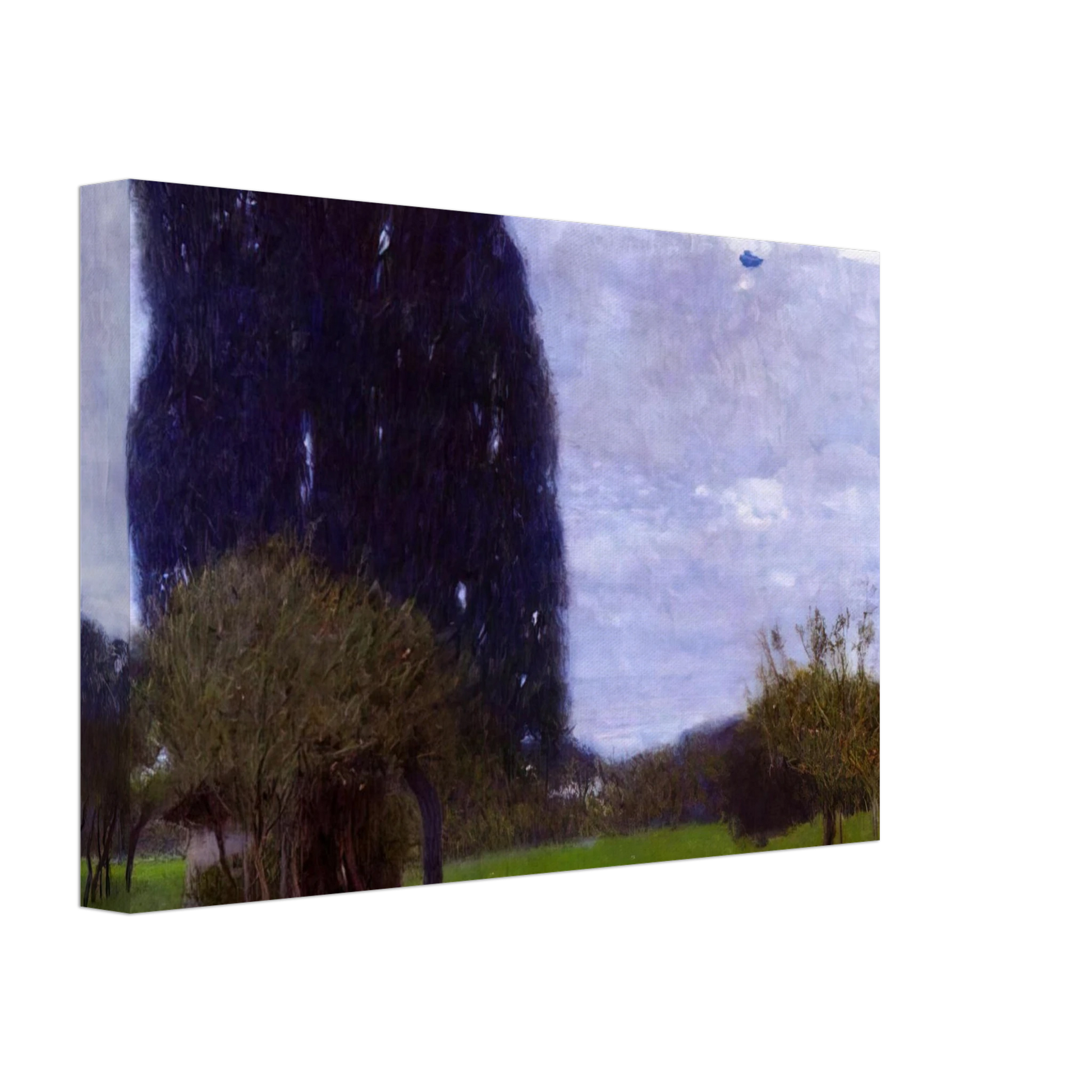 Gustav Klimt - THE TALL POPLAR TREES II Canvas - 40x60 cm / 16x24 inches-canvas