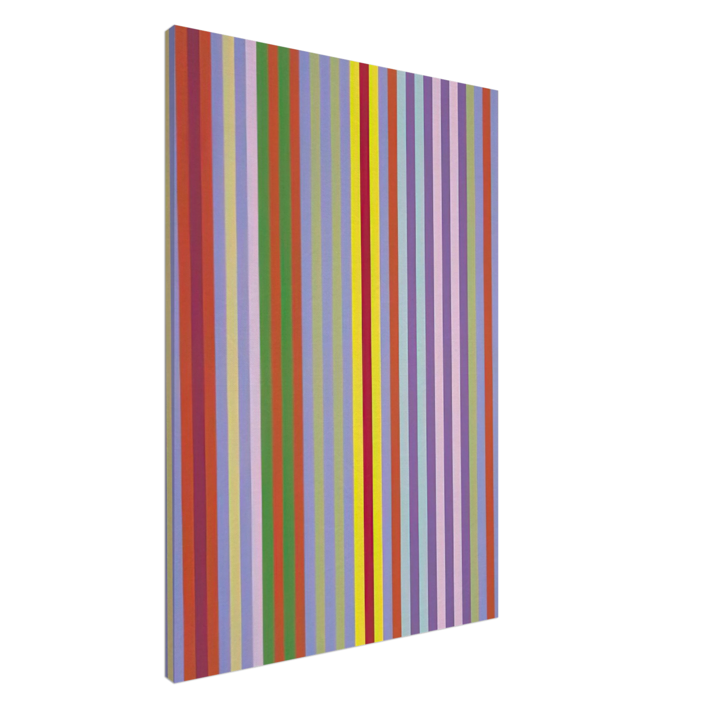 Gene Davis - Sweet Carburetor - 1969 Canvas - 20x30 cm / 8x12 inches-canvas