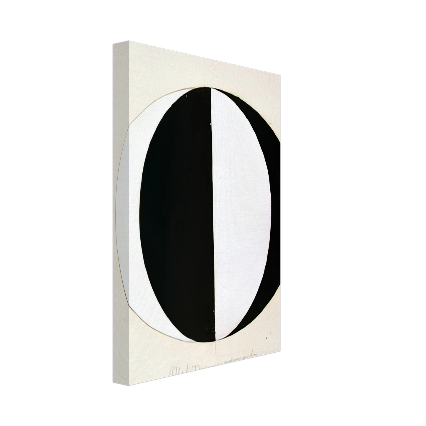 Hilma af Klint - THE MAHATMAS PRESENT STANDING POINT SERIES II NO 2A 1920 Canvas - 40x60 cm / 16x24 inches-canvas