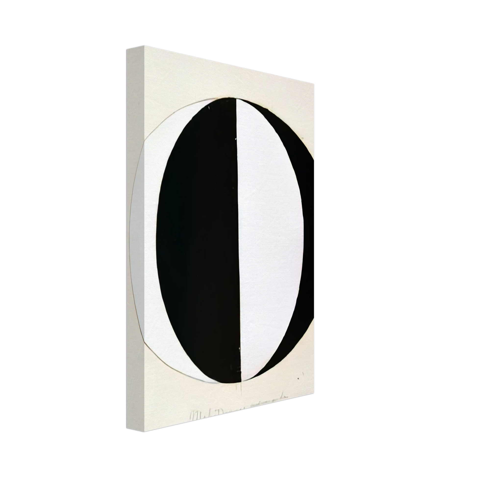 Hilma af Klint - THE MAHATMAS PRESENT STANDING POINT SERIES II NO 2A 1920 Canvas - 40x60 cm / 16x24 inches-canvas