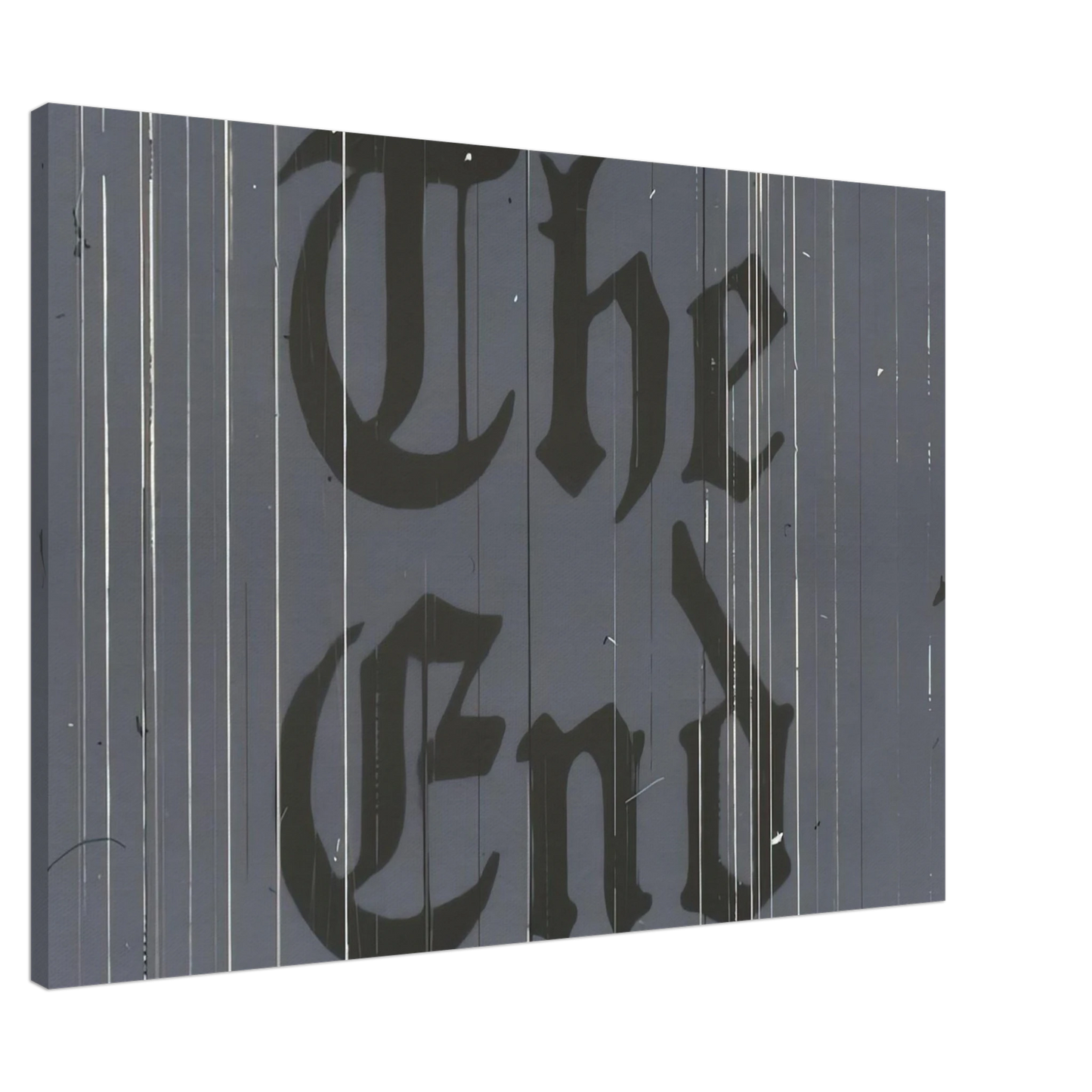 Edward Ruscha - THE FINAL END 1991 Canvas - 20x30 cm / 8x12 inches-canvas