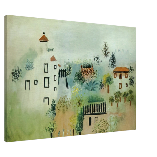 Hans Hofmann - Landscape Canvas - 20x30 cm / 8x12 inches-canvas