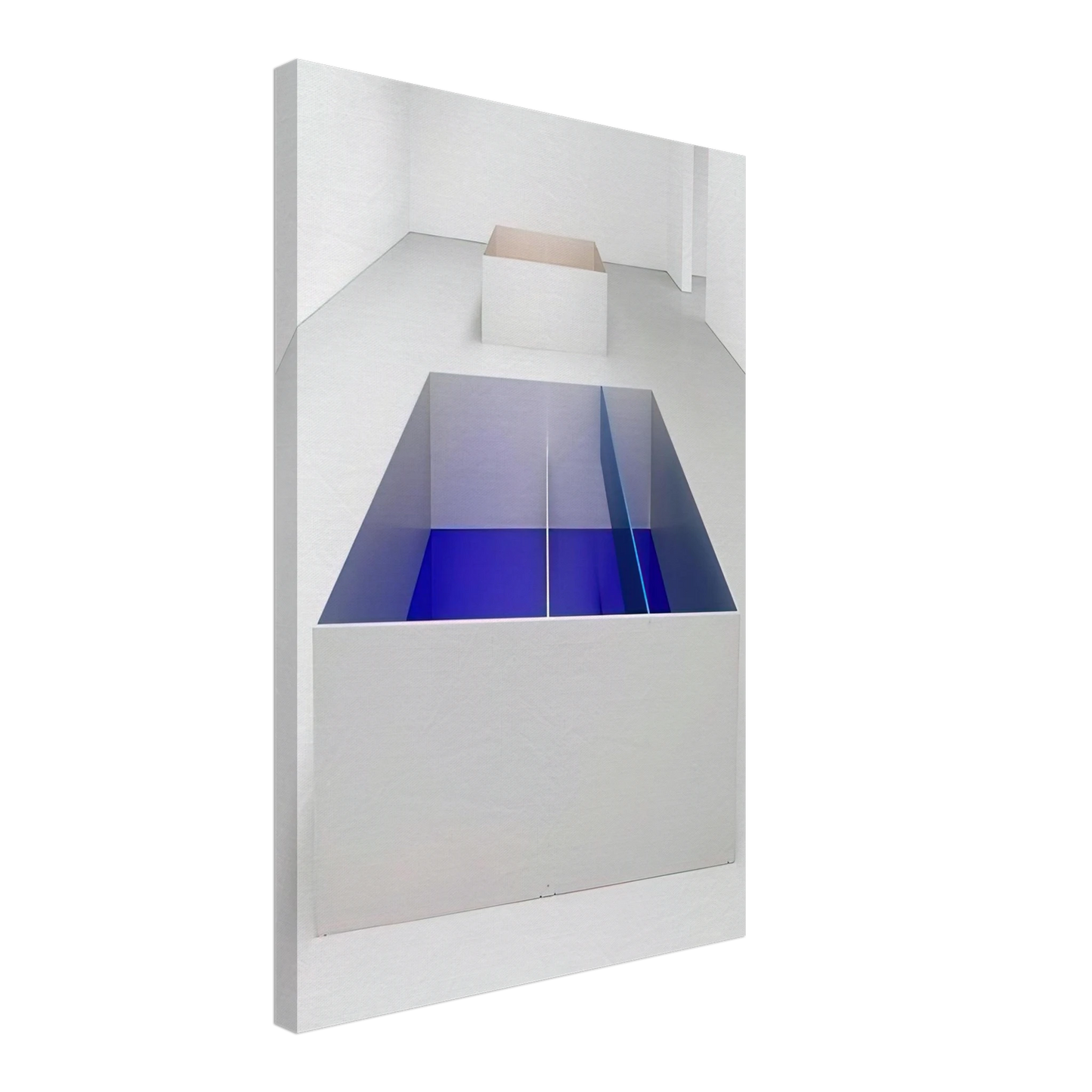 Donald Judd - Untitled 89-6 Menziken - 1989 Canvas - 70x100 cm / 28x40 inches-canvas