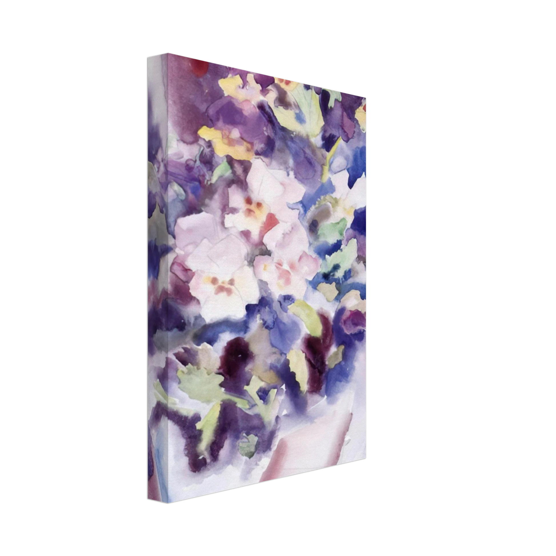 Charles Demuth - Pansies - 1915 Canvas - 70x100 cm / 28x40 inches-canvas