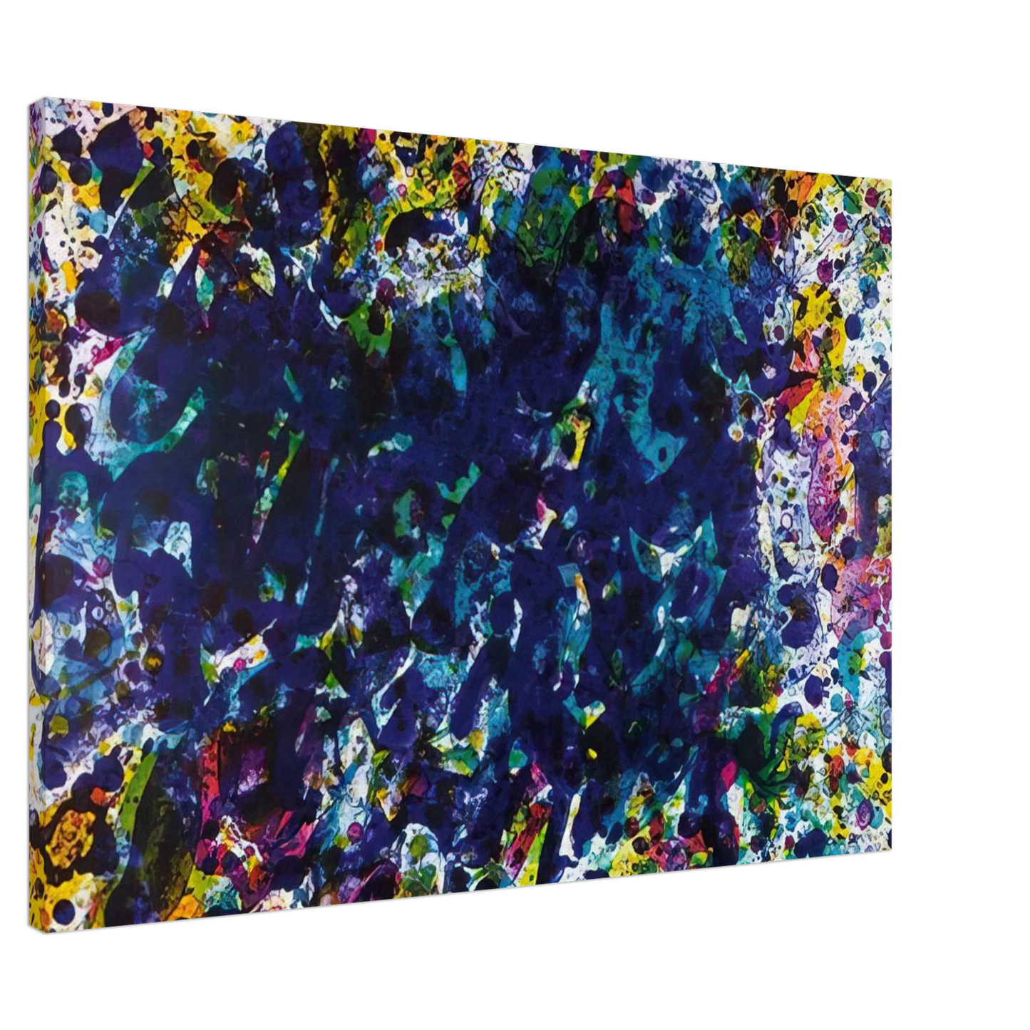 Sam Francis - Coral Marine Canvas - 20x30 cm / 8x12 inches-canvas