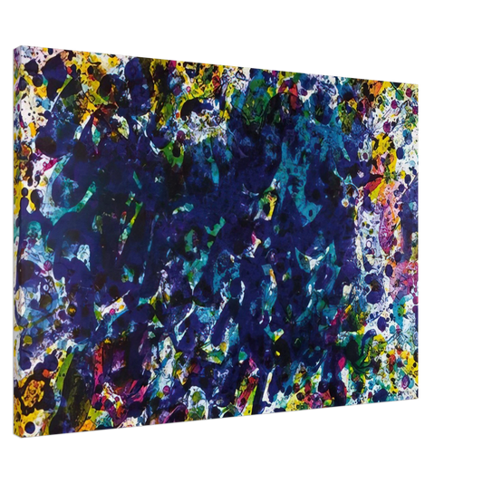 Sam Francis - Coral Marine Canvas - 20x30 cm / 8x12 inches-canvas