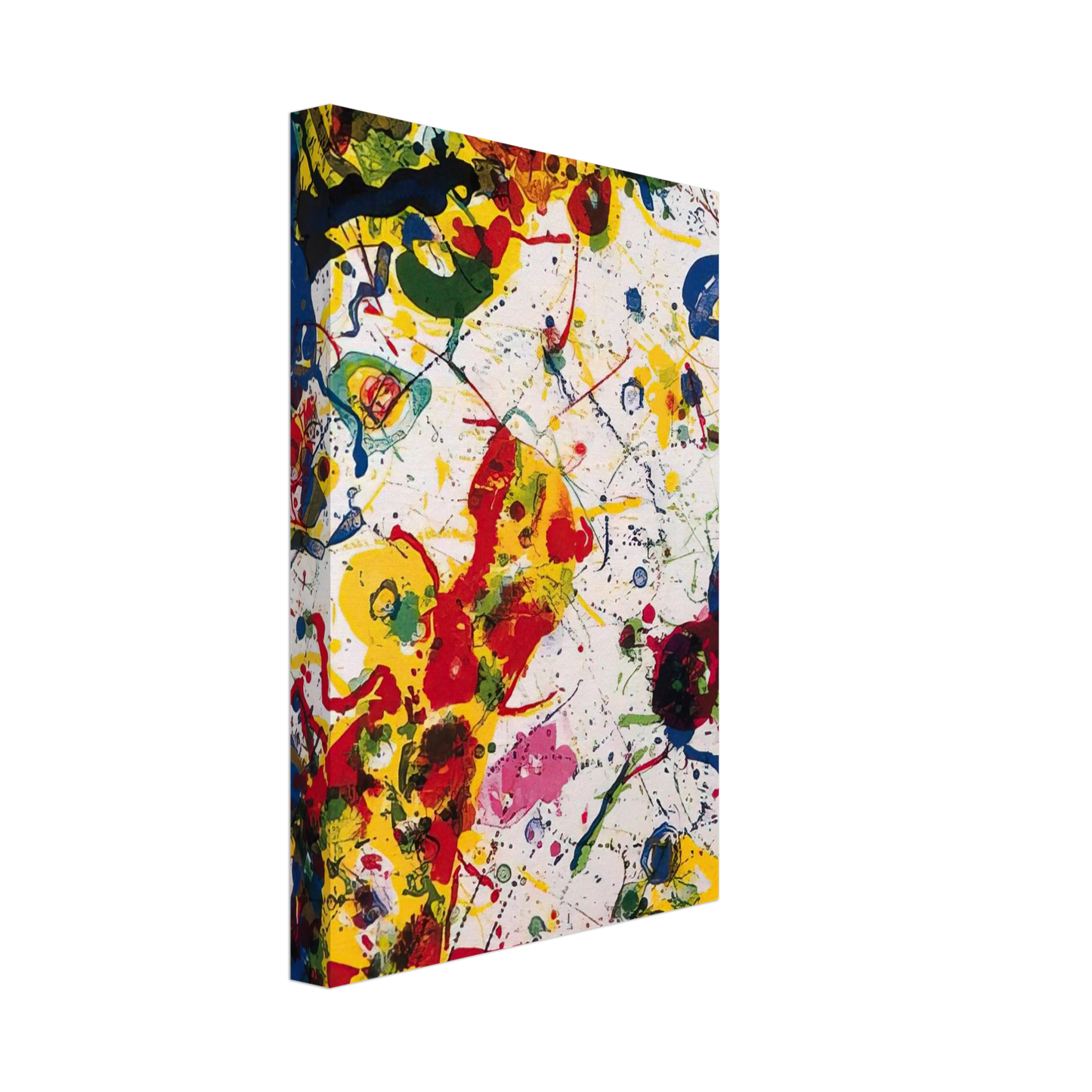 Sam Francis - Untitled  SF-297  L L274  Canvas - 70x100 cm / 28x40 inches-canvas